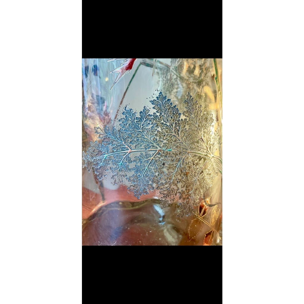 EMILE GALLE CRISTALLERIE TUBULAIRE 6 EMILE GALLE CRISTALLERIE TUBULAIRE 6