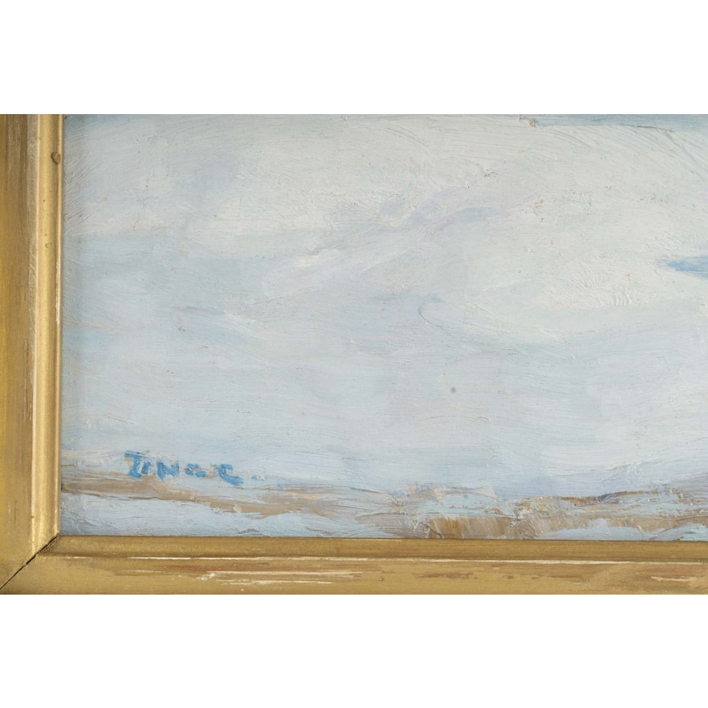 Jules Emile ZINGG (1882- 1942) Paysage de neige 9 Jules Emile ZINGG (1882- 1942) Paysage de neige 9