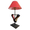 Lampe Cendrillon deux chaussures Louboutin montées en lampe. 13