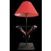 Lampe Cendrillon deux chaussures Louboutin montées en lampe. 15