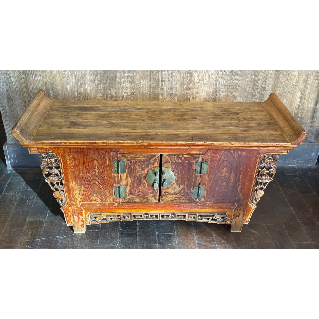 Meuble bas ancien chinois 3