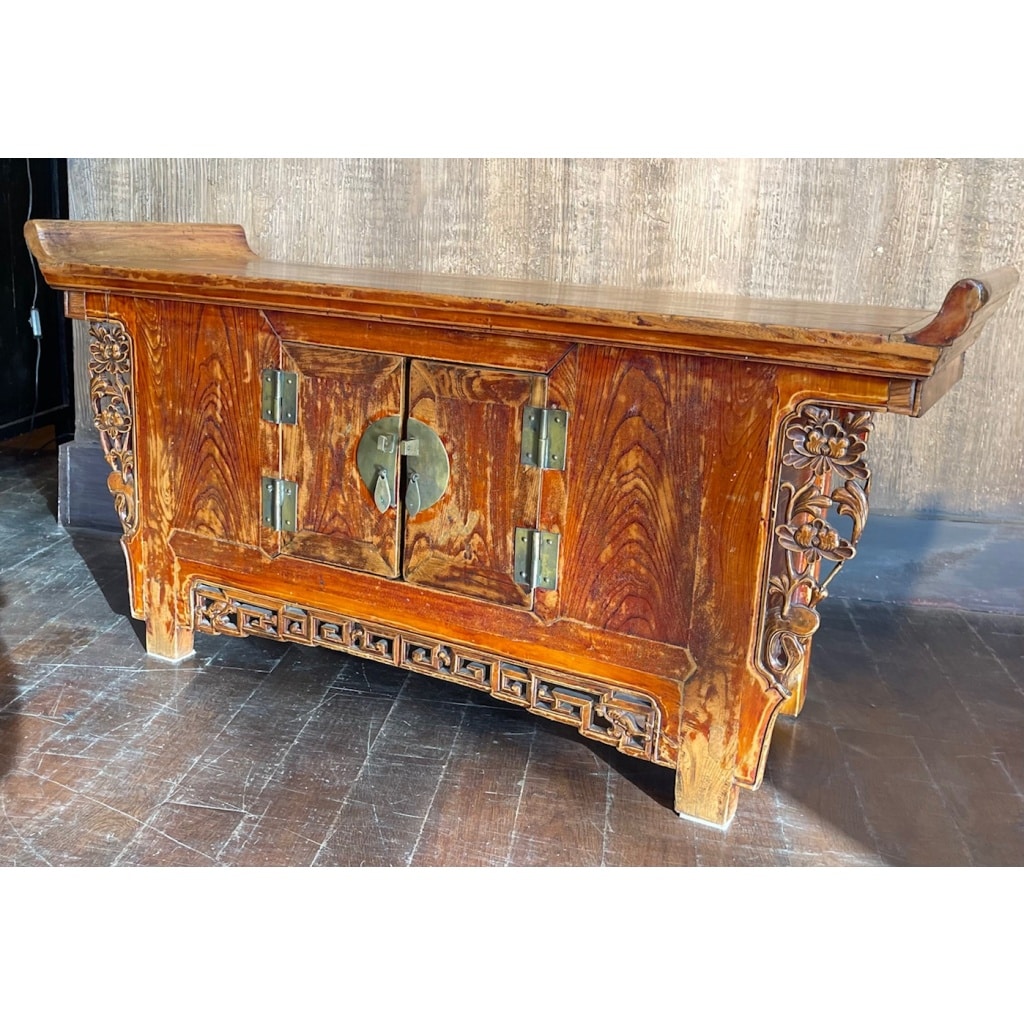 Meuble bas ancien chinois 9