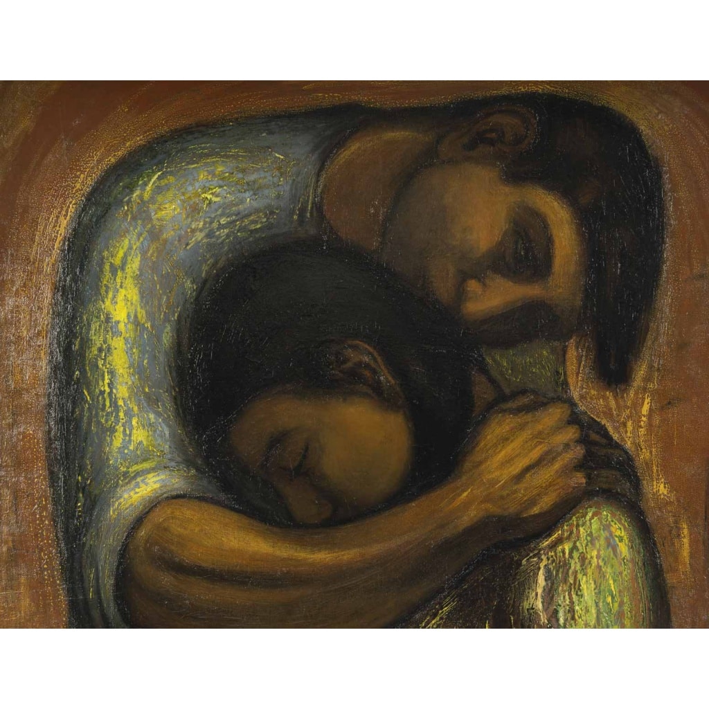 Noé CANJURA (1922 – 1970) L’étreinte,1950 5 Noé CANJURA (1922 – 1970) L’étreinte,1950 5