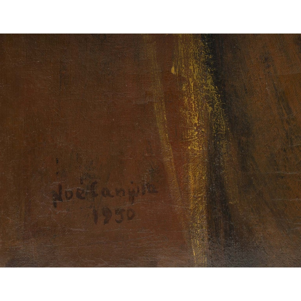 Noé CANJURA (1922 – 1970) L’étreinte,1950 7 Noé CANJURA (1922 – 1970) L’étreinte,1950 7