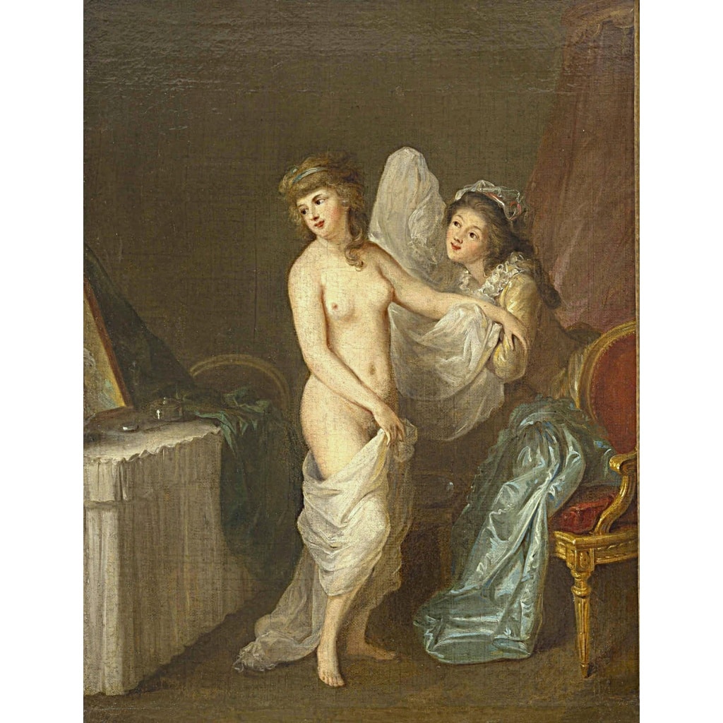 La chambre , attribué à Jean-Baptiste CHARPENTIER (1728-1806) 3 La chambre , attribué à Jean-Baptiste CHARPENTIER (1728-1806) 3