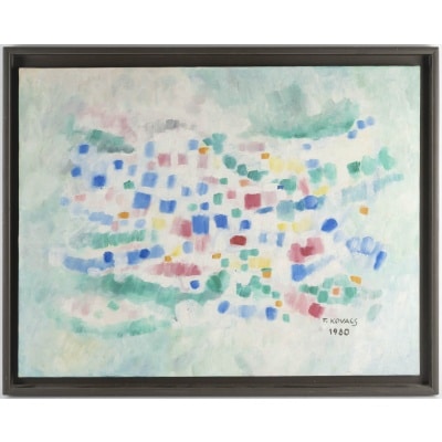 HUILE SUR TOILE 1980