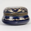 Une Miniature boite à bijoux, en porcelaine de style sèvres, fin XIXème siècle 11
