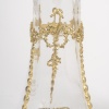 Une paire de vases en cristal et bronze doré, fin XIXème siècle 15