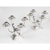 Ravinet d’Enfert – Paire de candélabres en argent massif époque ART DECO 20