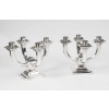 Ravinet d’Enfert – Paire de candélabres en argent massif époque ART DECO 19