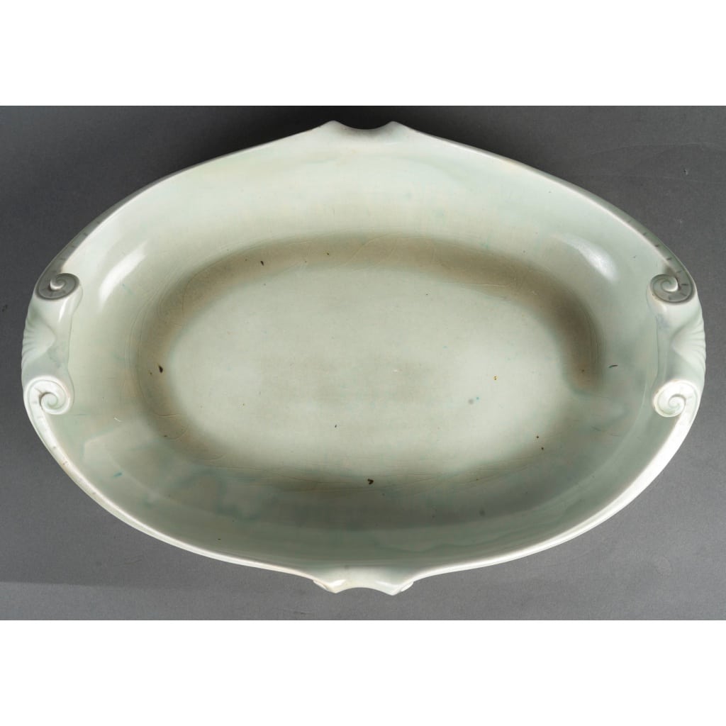 Théodore Deck (1823–1891) Coupe / jardinière en faïence circa 1875 4 Théodore Deck (1823–1891) Coupe / jardinière en faïence circa 1875 4