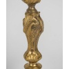 Paire de flambeaux en bronze doré style Rocaille, Palais Ducal de Nevers vers 1800-1820 15
