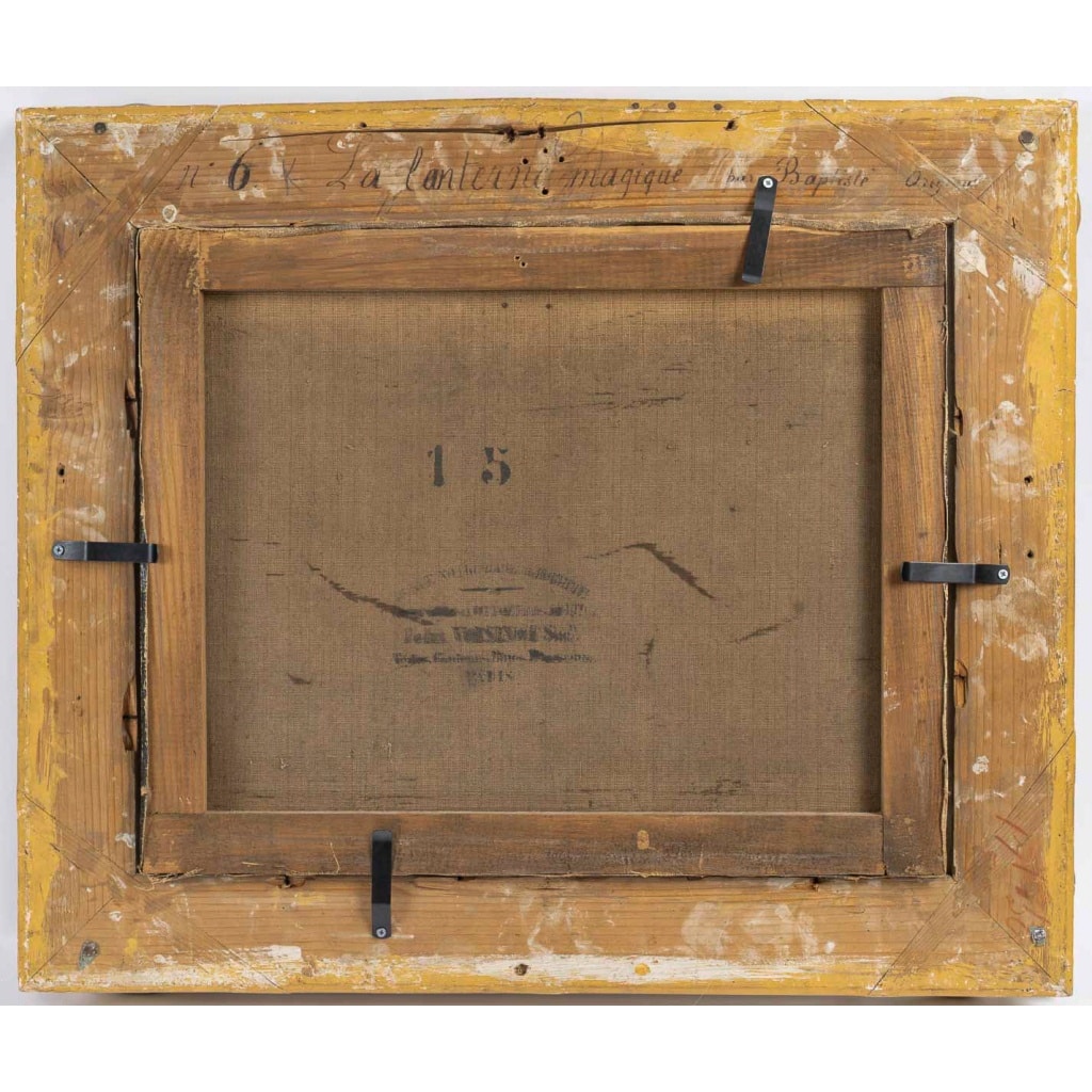 Nature morte au bouquet de Roses huile sur toile de la fin du XIXe siècle 9