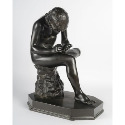 Tireur d’épine en bronze, deuxième moitié du XIXème siècle. 2 Tireur d’épine en bronze, deuxième moitié du XIXème siècle. 2