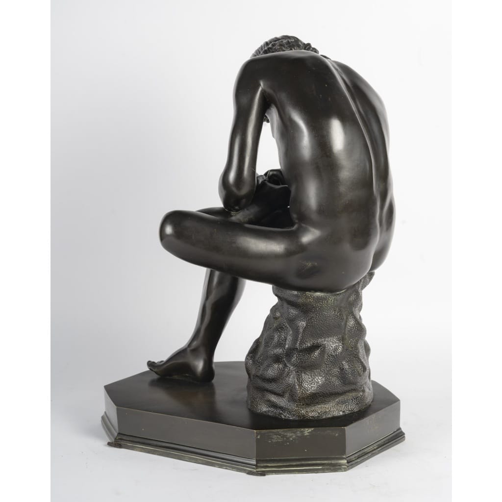 Tireur d&rsquo;épine en bronze, deuxième moitié du XIXème siècle. 7