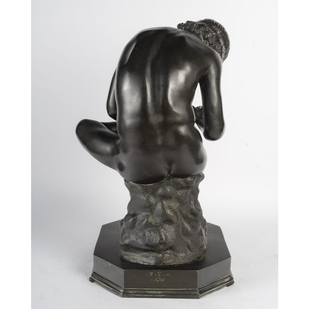 Tireur d&rsquo;épine en bronze, deuxième moitié du XIXème siècle. 8