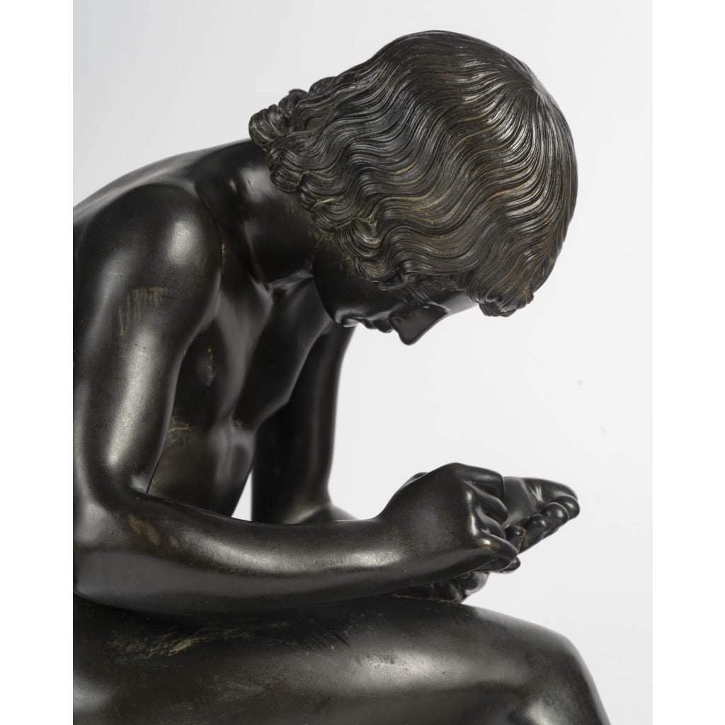 Tireur d&rsquo;épine en bronze, deuxième moitié du XIXème siècle. 12