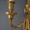 Paire d’Appliques en Bronze Ciselé à Deux Bras de Lumières de style Louis XVI vers 1820-1850 13 Paire d’Appliques en Bronze Ciselé à Deux Bras de Lumières de style Louis XVI vers 1820-1850 13