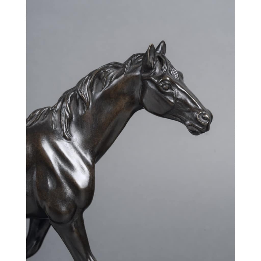 Sculpture – Cheval Libre , Irénée Félix René Rochard (1906-1984) – Bronze 5 Sculpture – Cheval Libre , Irénée Félix René Rochard (1906-1984) – Bronze 5
