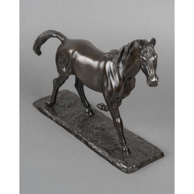 Sculpture – Cheval Libre , Irénée Félix René Rochard (1906-1984) – Bronze