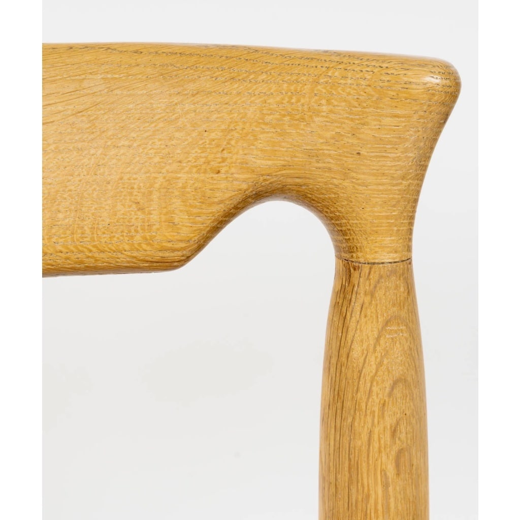 Guillerme et Chambron pour Votre Maison, Ensemble de 4 chaises 1960’s 12 Guillerme et Chambron pour Votre Maison, Ensemble de 4 chaises 1960’s 12