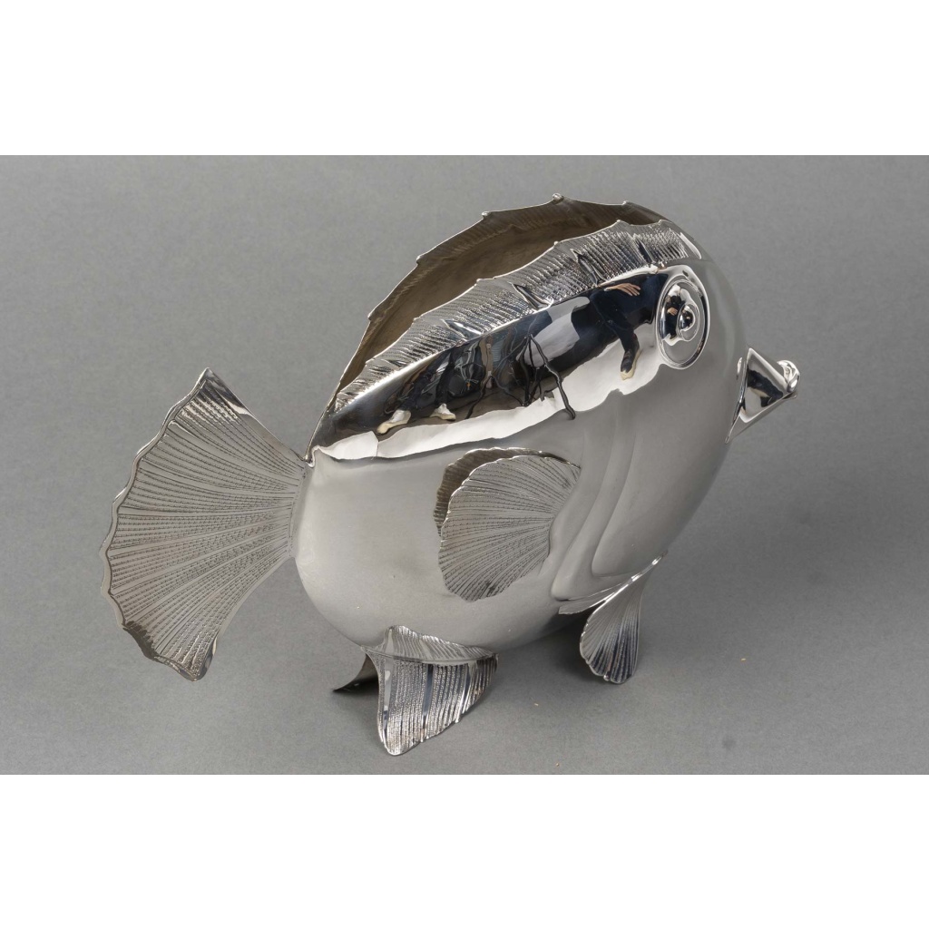 Fratelli Cacchione, Vase poisson Milan, Italie Vers 1970–1980 19