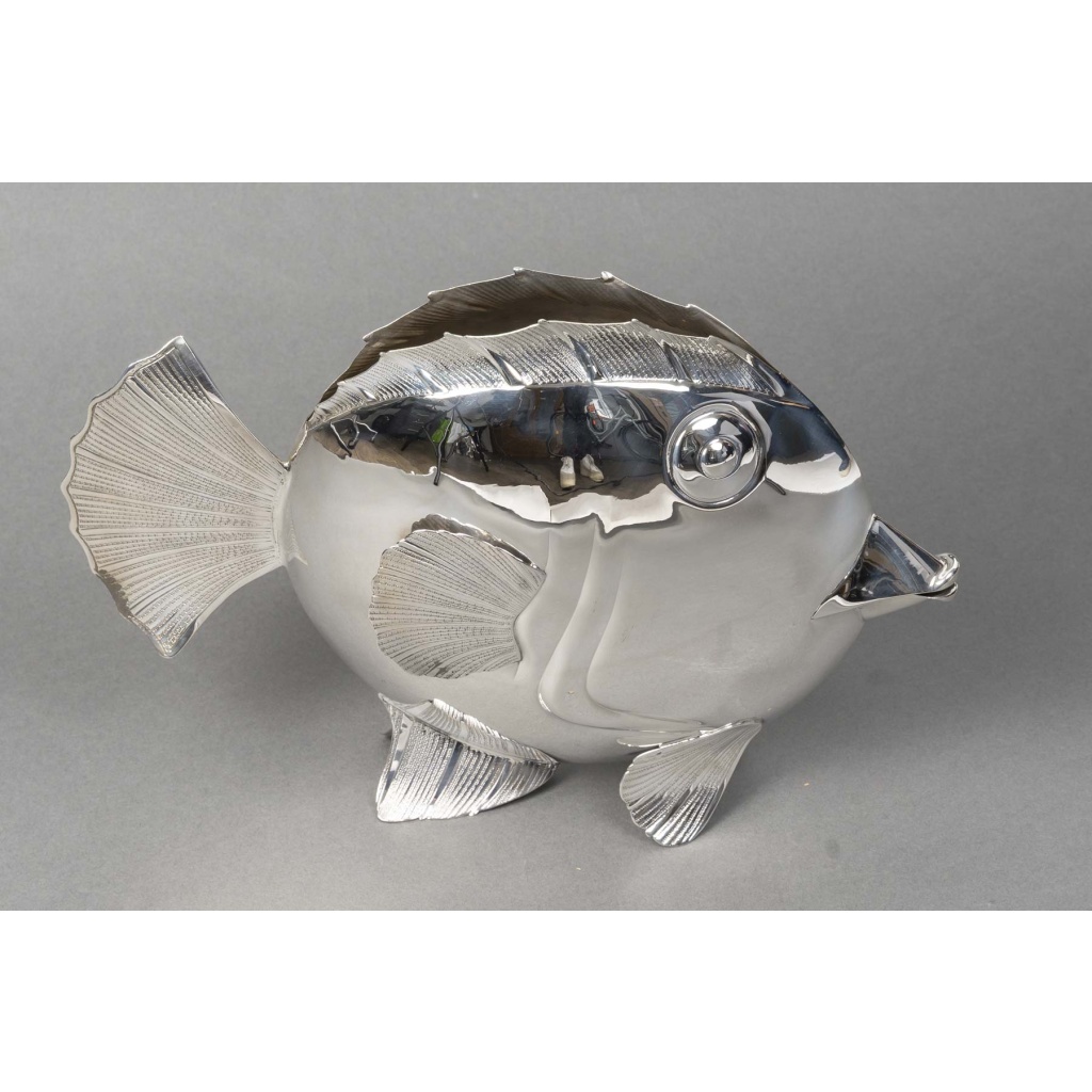 Fratelli Cacchione, Vase poisson Milan, Italie Vers 1970–1980 18