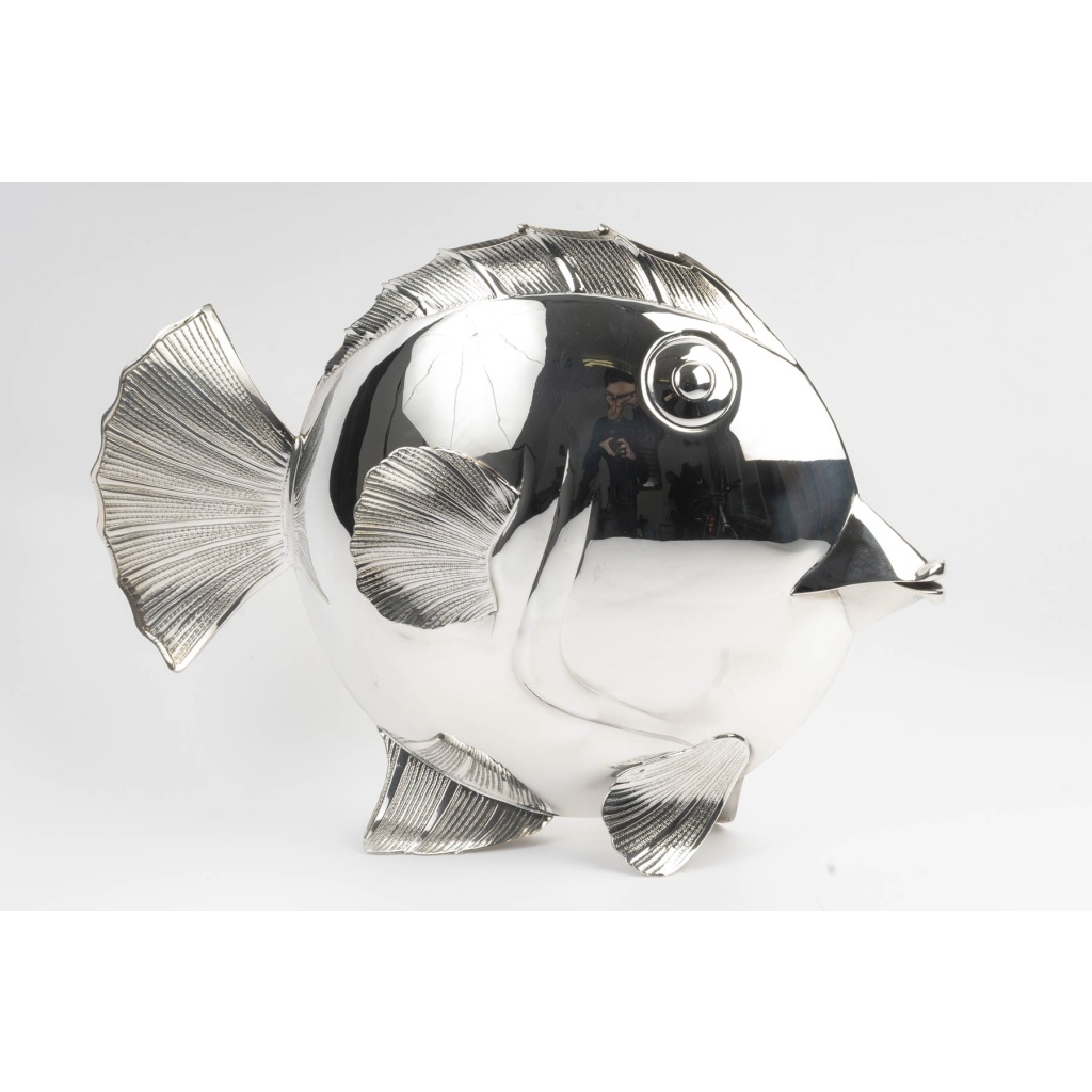 Fratelli Cacchione, Vase poisson Milan, Italie Vers 1970–1980 17
