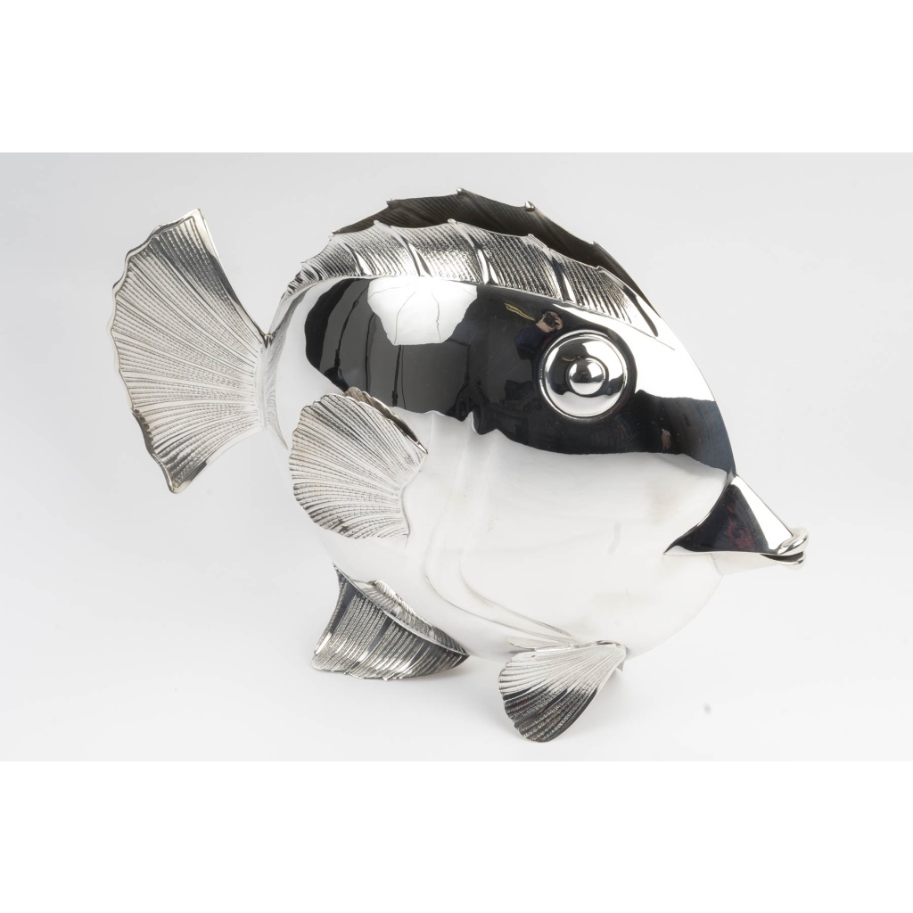 Fratelli Cacchione, Vase poisson Milan, Italie Vers 1970–1980 16