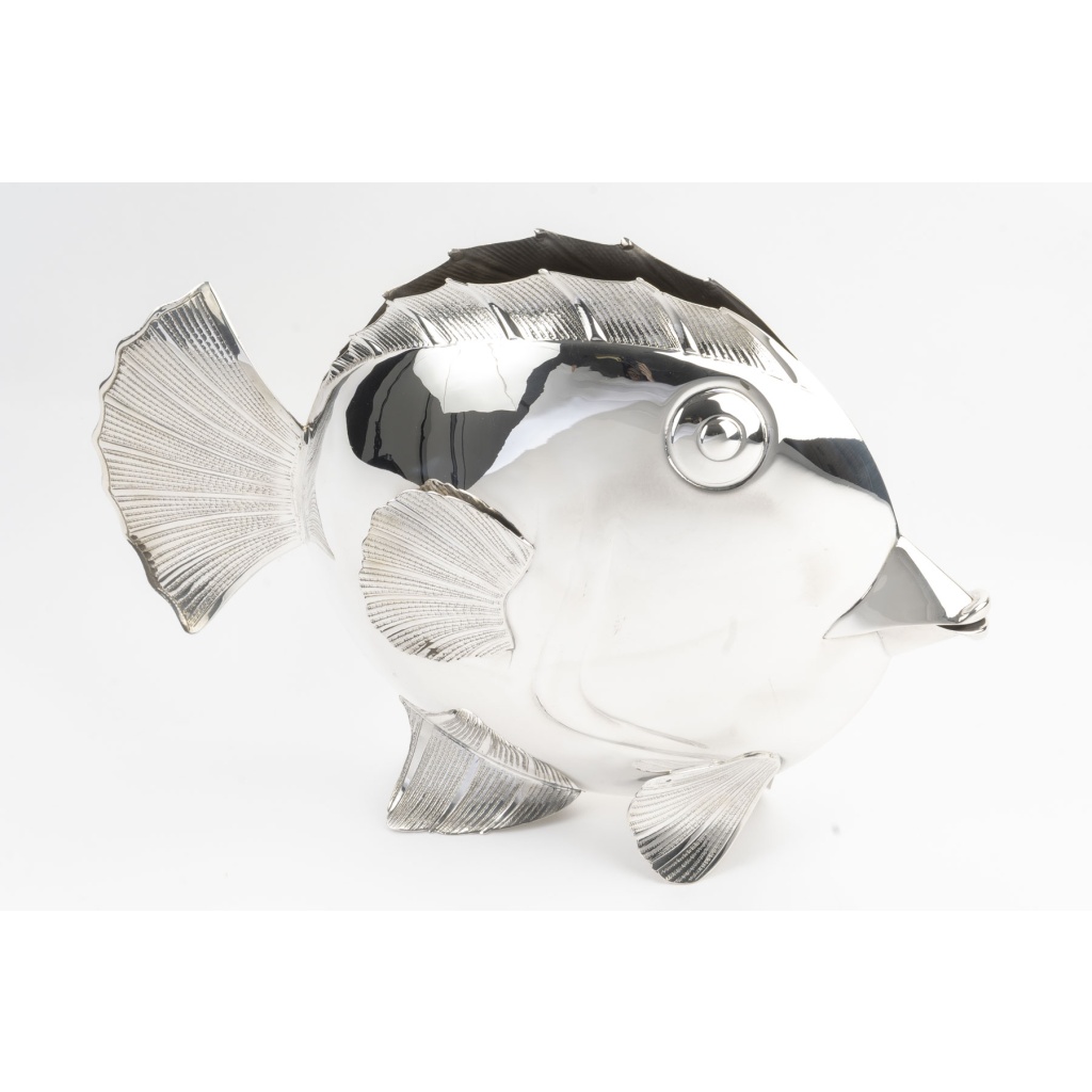 Fratelli Cacchione, Vase poisson Milan, Italie Vers 1970–1980 14