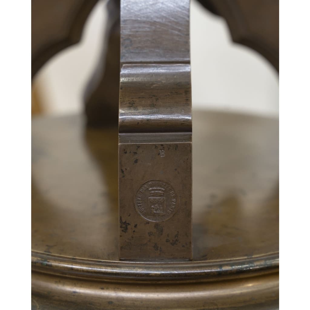 Sculpture – Le Troubadour , Émile Boisseau (1842-1923) – Bronze 12