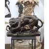 Sculpture – Tigre Surprenant Une Antilope , Antoine – Louis Barye , F.Barbedienne – Bronze 14 Sculpture – Tigre Surprenant Une Antilope , Antoine – Louis Barye , F.Barbedienne – Bronze 14