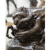 Sculpture – Tigre Surprenant Une Antilope , Antoine – Louis Barye , F.Barbedienne – Bronze 16 Sculpture – Tigre Surprenant Une Antilope , Antoine – Louis Barye , F.Barbedienne – Bronze 16
