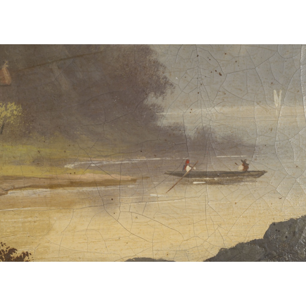 Un paysage de forêt, Josefine Griefenburg, XIXème siècle 7