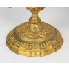 Paire de larges girandoles de style Louis XIV en bronze doré et cristal, vers 1800-1830 23