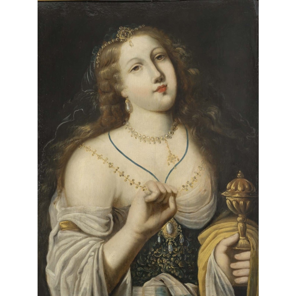 Marie-Madeleine Attribué à Claude DERUET (1588-1660) 3