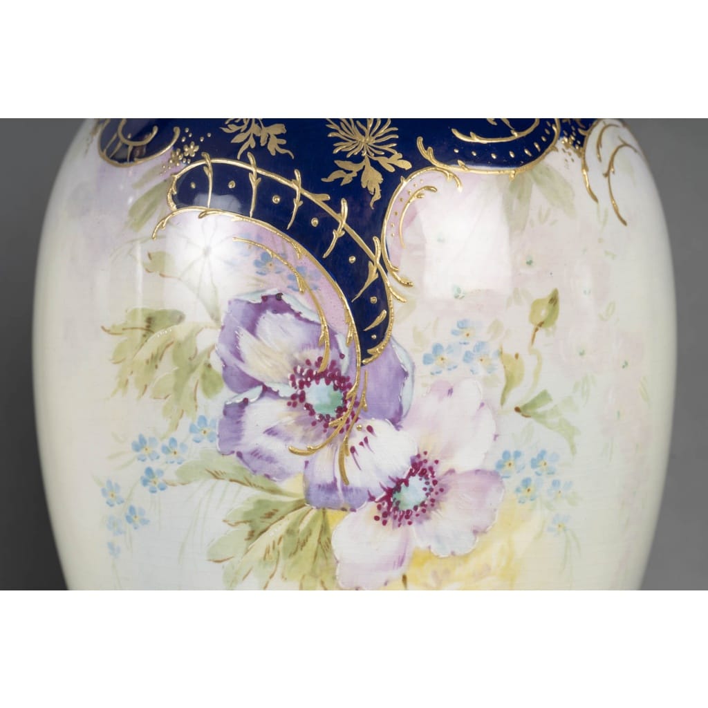 Une paire de vases en porcelaine Allemagne, début XXème siècle 11