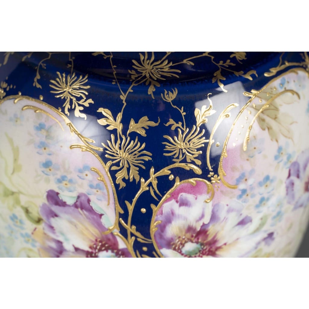 Une paire de vases en porcelaine Allemagne, début XXème siècle 4