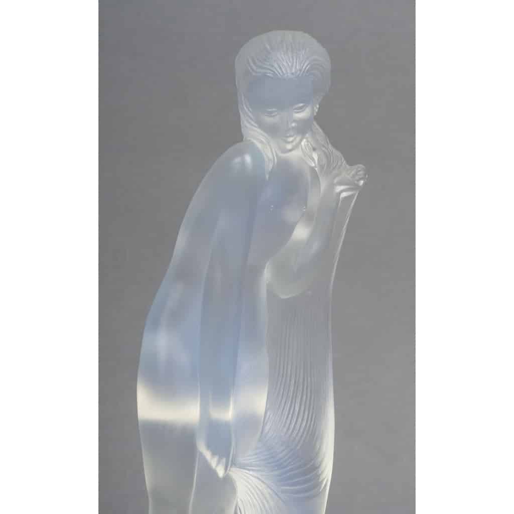 Sculpture « Nue aux cheveux longs  » par Etling époque Art Déco 5