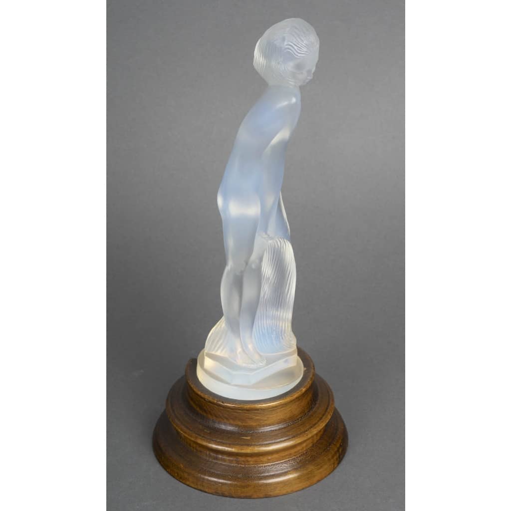 Sculpture « Nue aux cheveux longs  » par Etling époque Art Déco 6