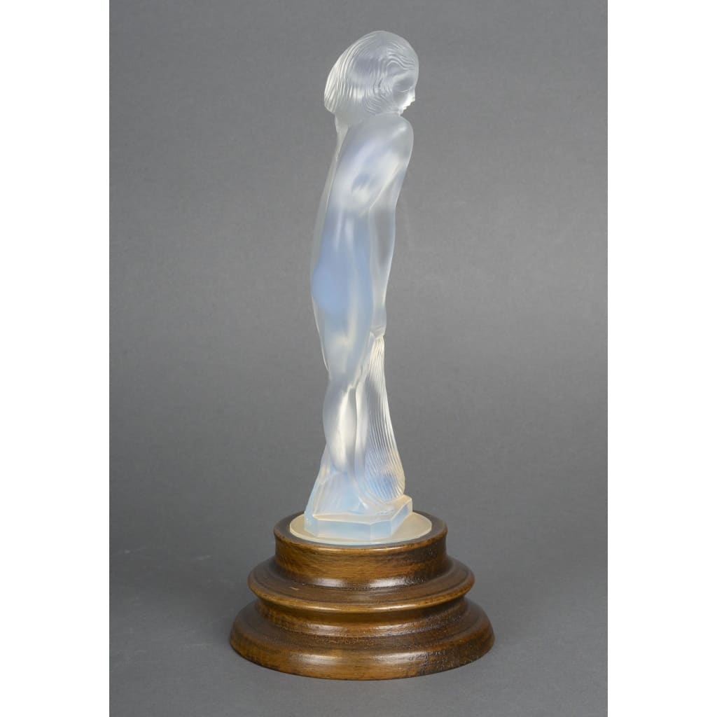 Sculpture « Nue aux cheveux longs  » par Etling époque Art Déco 7