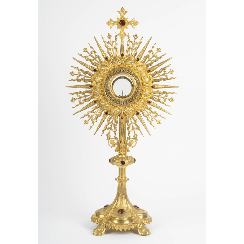 Ostensoir, Epoque Napoléon III (1848-1870), XIXe siècle. 2