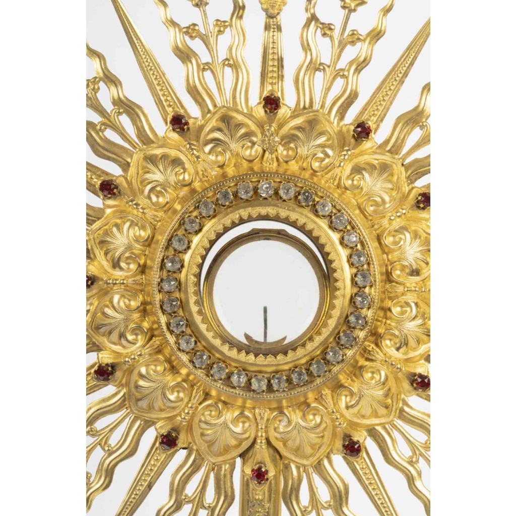 Ostensoir, Epoque Napoléon III (1848-1870), XIXe siècle. 3