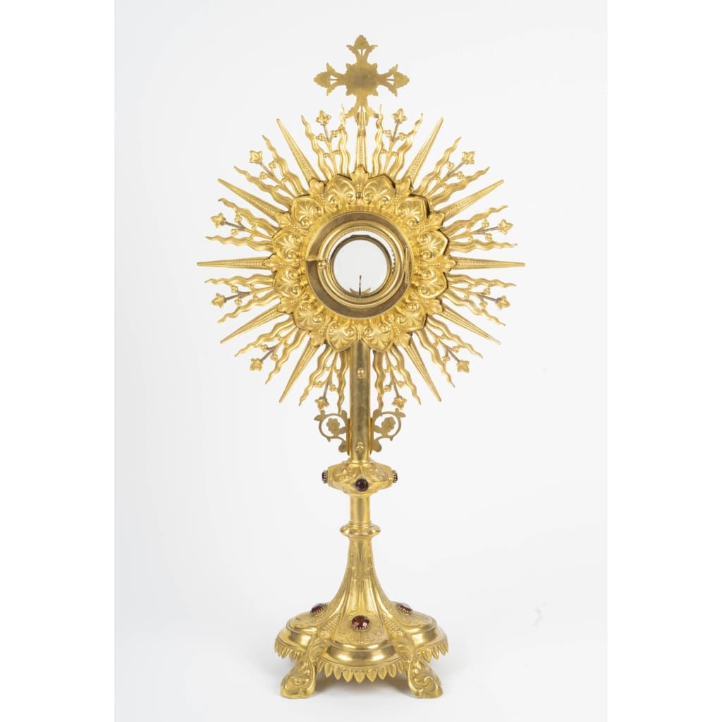 Ostensoir, Epoque Napoléon III (1848-1870), XIXe siècle. 5