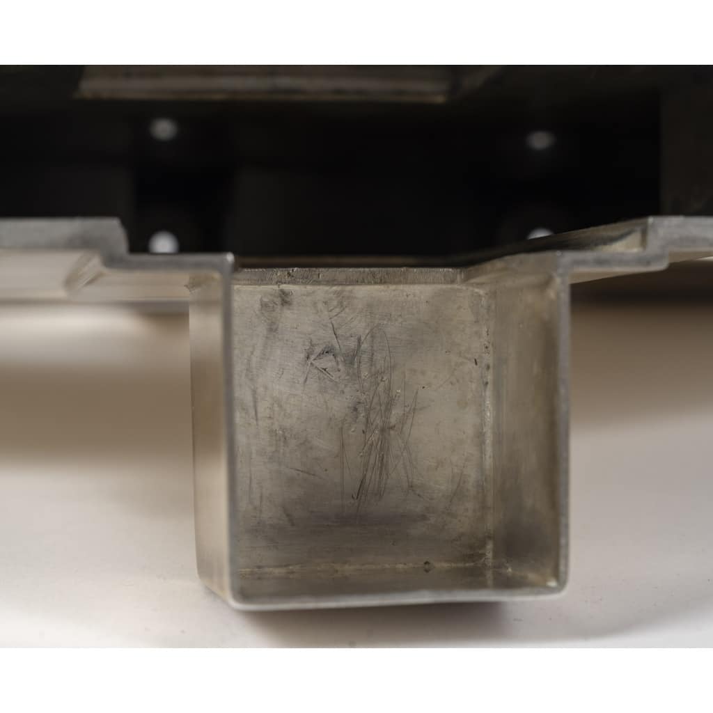 CLETO MUNARI – Chandelier moderniste à 7 bougies argent massif Circa 1980 13 CLETO MUNARI – Chandelier moderniste à 7 bougies argent massif Circa 1980 13