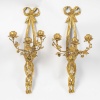 Paire de grandes appliques de style Louis XVI en bronze doré, vers 1850 10 Paire de grandes appliques de style Louis XVI en bronze doré, vers 1850 10