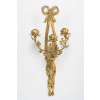 Paire de grandes appliques de style Louis XVI en bronze doré, vers 1850 11 Paire de grandes appliques de style Louis XVI en bronze doré, vers 1850 11