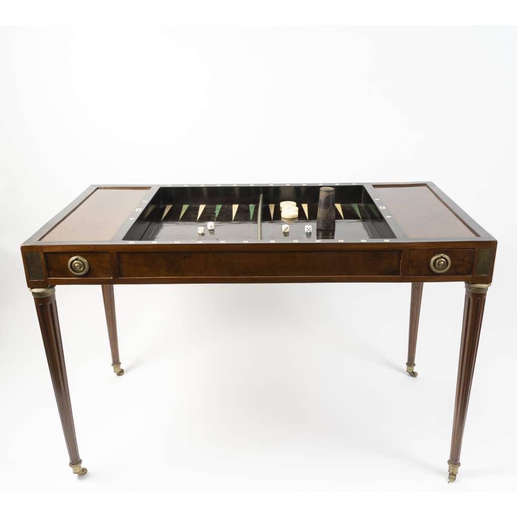 Tric-Trac d&rsquo;époque Louis XVI 18ème sècle 14
