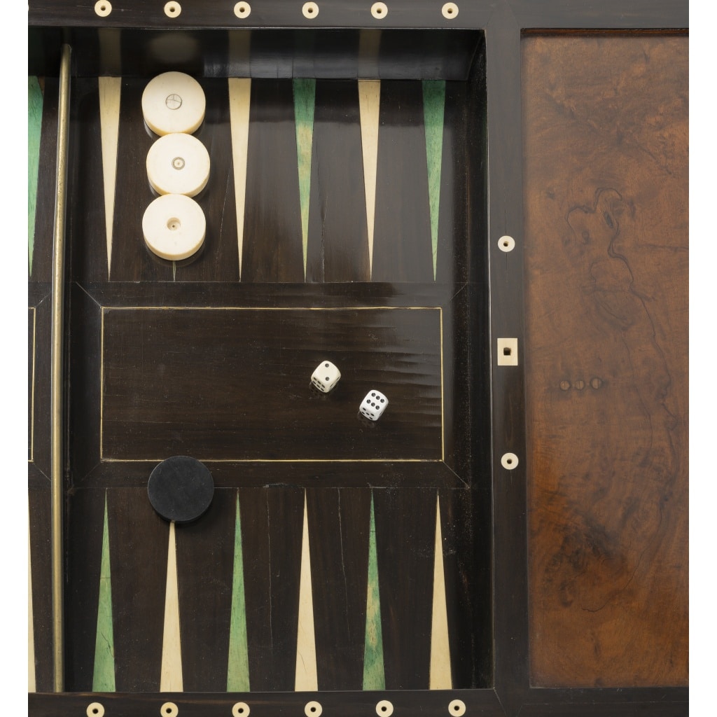 Tric-Trac d&rsquo;époque Louis XVI 18ème sècle 9