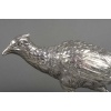 Orfèvre ESCHWEGE – Paire de Faisans en argent massif XXè 30